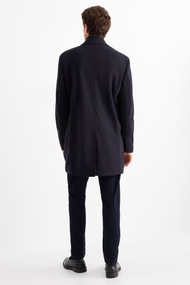 Herren - Mantel - dunkelblau