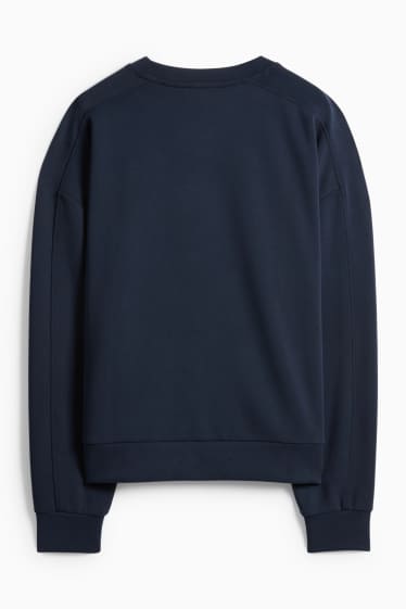 Dámské - Mikina basic - tmavomodrá