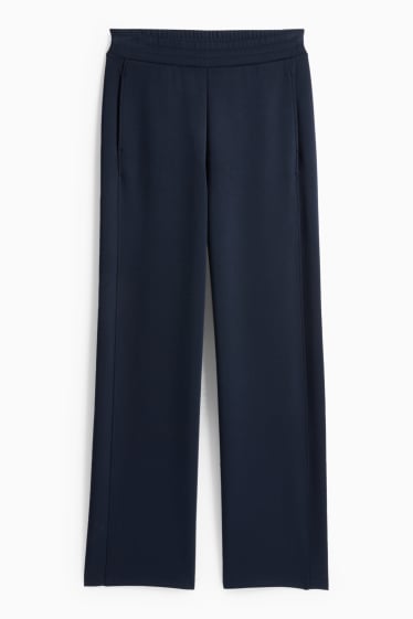 Femei - Pantaloni de trening - albastru închis