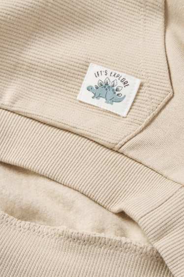 Baby Buben - Dino - Baby-Outfit - 2 teilig - beige / blau