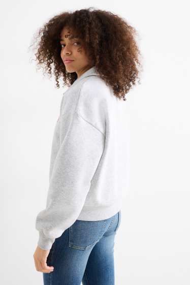 Women - Sweatshirt - light gray-melange