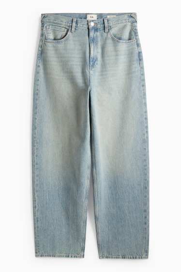 Home - Baggy Jeans - texà blau clar