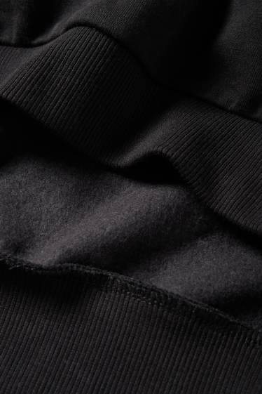 Bărbați - Hanorac supradimensionat - Nirvana - negru