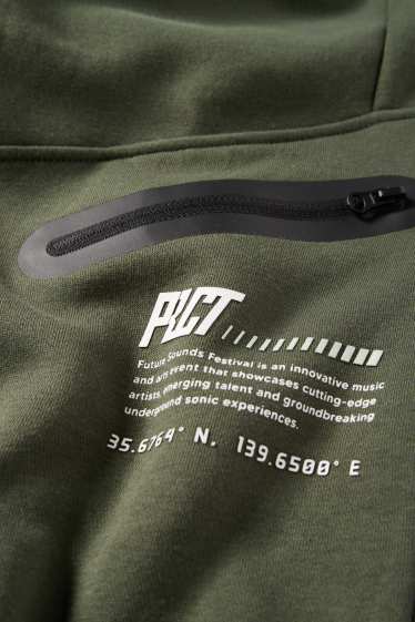 Děti - chlapci - Teplákové kalhoty - zelená