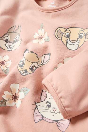 Bébés filles - Disney - sweat bébé - saumon