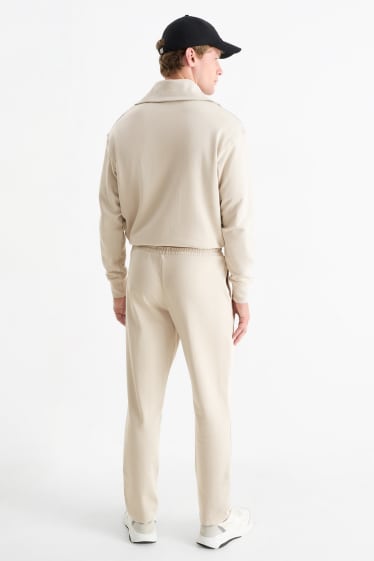 Men - Joggers - light beige