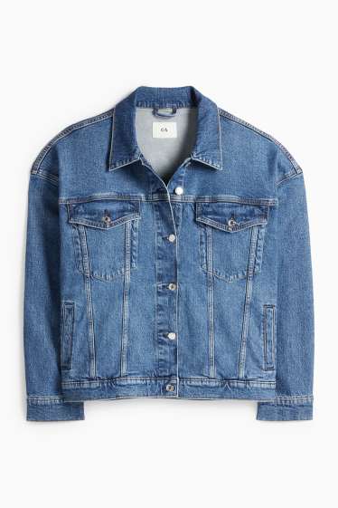 Femmes - Veste en jean - jean bleu