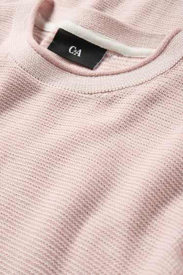 Pánské - Svetr - růžová