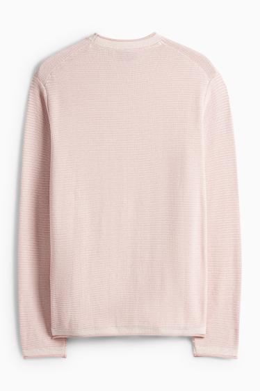 Pánské - Svetr - růžová