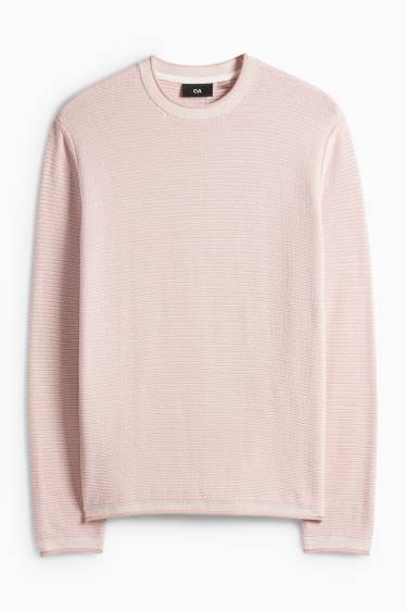 Pánské - Svetr - růžová