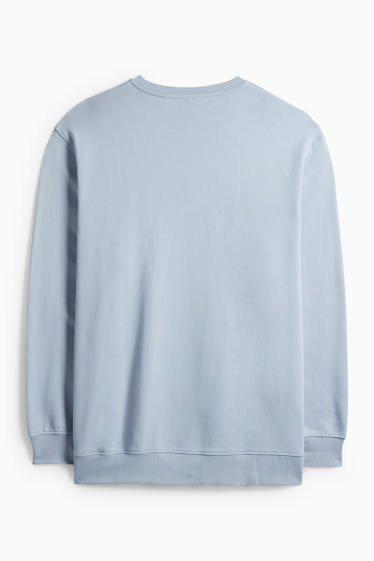 Heren - Sweatshirt - lichtblauw