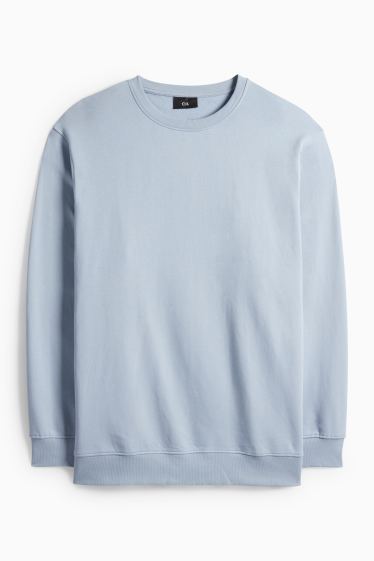 Heren - Sweatshirt - lichtblauw