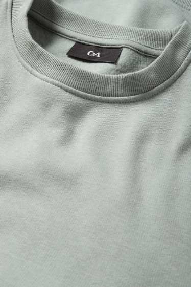 Men - Sweatshirt - turquoise