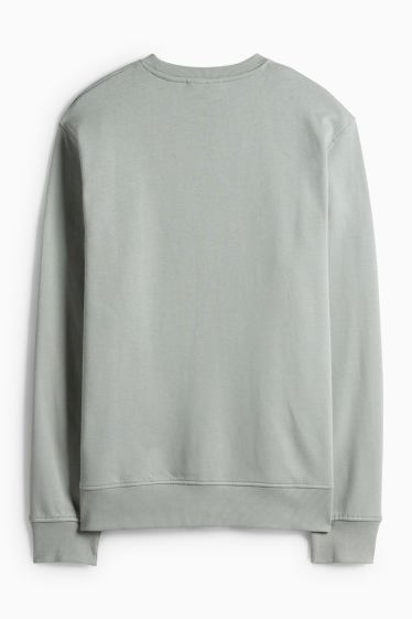 Men - Sweatshirt - turquoise