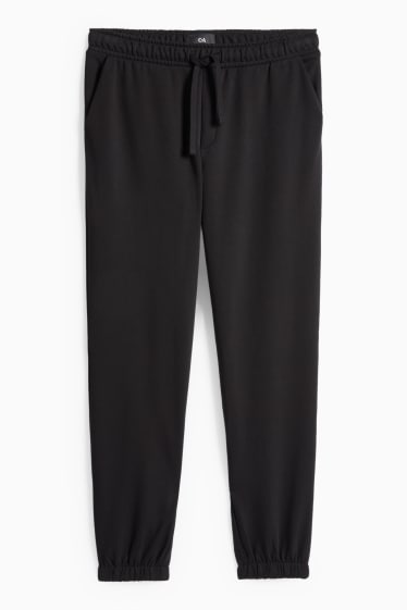 Pánské - Teplákové kalhoty - černá