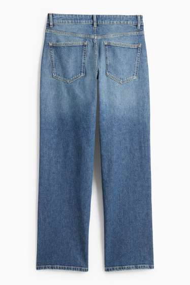 Dámské - Baggy jeans - mid waist - džíny - modré
