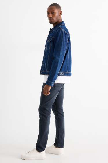 Herren - Slim Tapered Jeans - Flex Jog Denim - LYCRA® - dunkeljeansblau