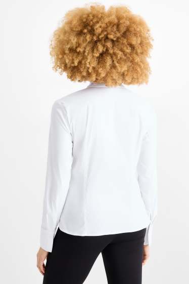 Damen - Bluse - weiss