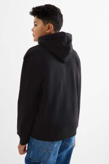 Enfants garçons - Tigre - sweat à capuche - noir