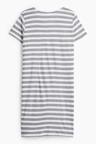 Women - Nightshirt - gray-melange