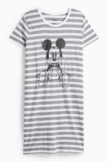 Women - Nightshirt - gray-melange