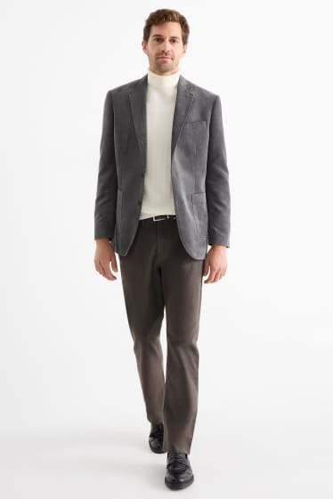 Hommes - Pantalon - regular fit - kaki