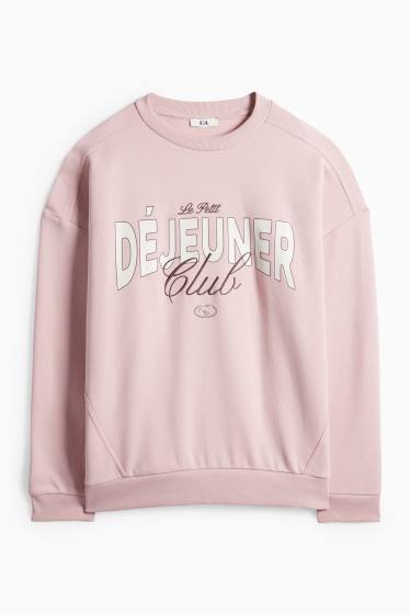 Dames - Sweatshirt - roze
