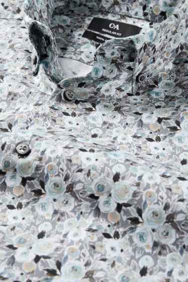 Hommes - Chemise business - gris