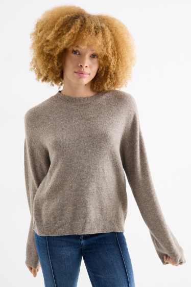Donna - Maglione - marrone