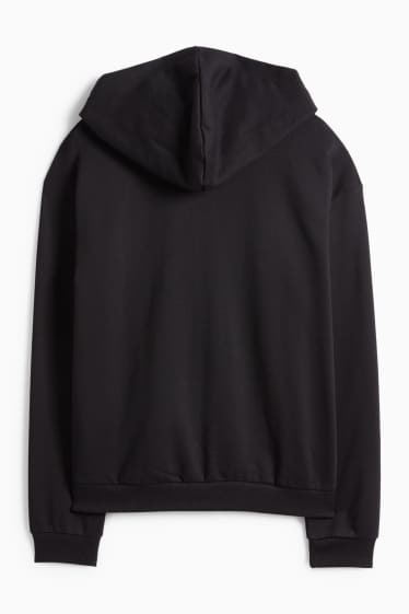 Femmes - Sweat zippé à capuche - noir