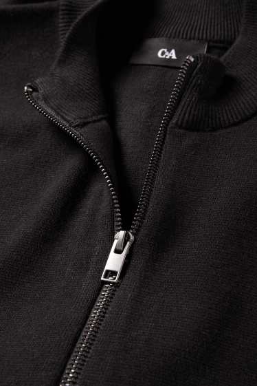 Men - Cardigan - black