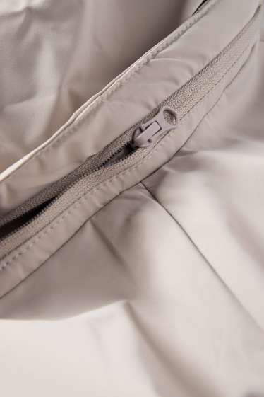 Donna - Giacca con cappuccio - foderata - idrorepellente - beige chiaro