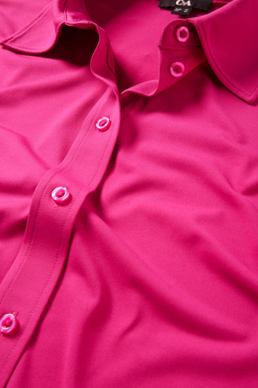 Dámské - Žerzejová halenka - růžová