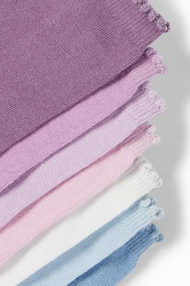 Kinderen: meisjes - Sneakersokken - blauw