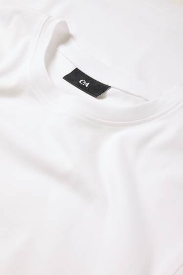 Herren - Multipack 3er - T-Shirt - Regular Fit - weiß