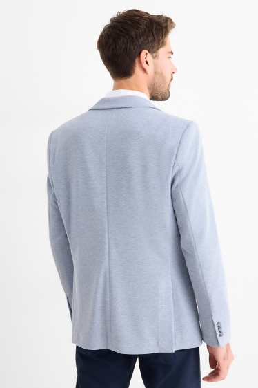 Pánské - Sako - slim fit - Flex - světle modrá