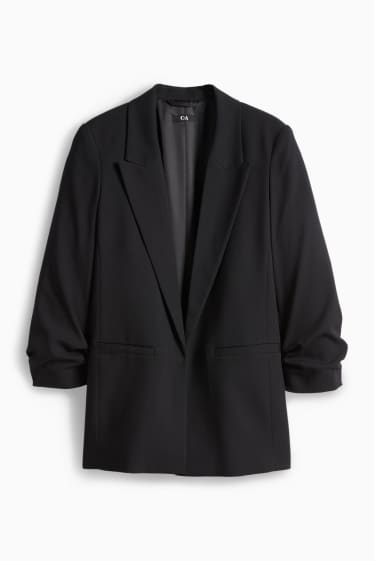 Women - Business blazer - regular fit - black