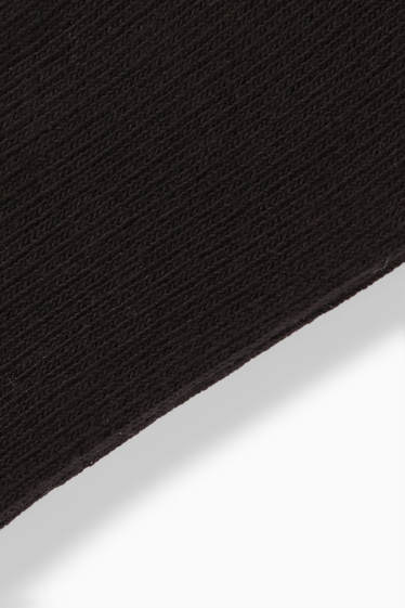 Kinder Mädchen - Multipack 2er - Strumpfhose - gerippt - schwarz