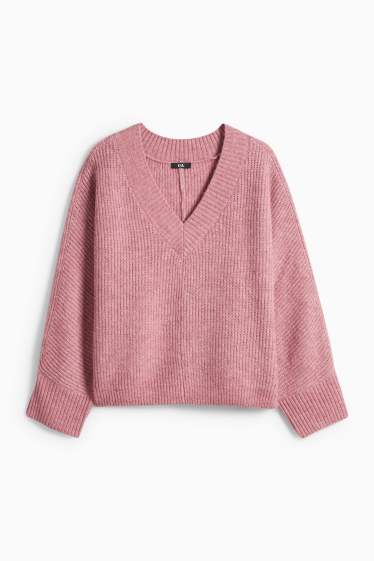 Femmes - Pull - rose