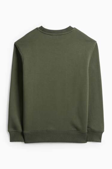 Děti - chlapci - Sluchátka - mikina - zelená