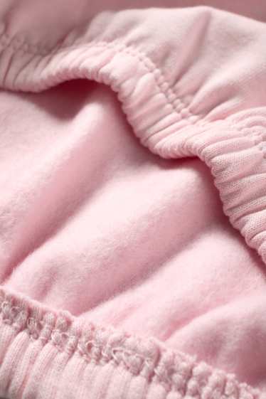 Enfants filles - Papillon - sweat à capuche - effet brillant - rose