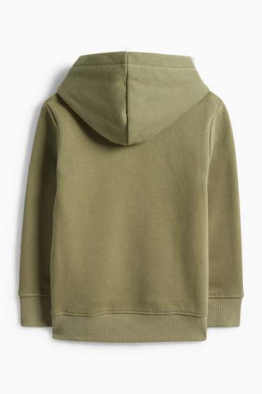 Kinder Jungen - Dino - Hoodie - grün