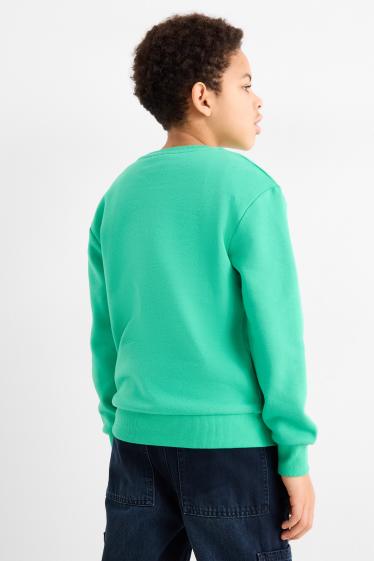 Niños - Minecraft - sudadera - verde