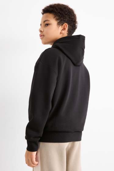 Bambini - Looney Tunes - felpa con cappuccio - nero