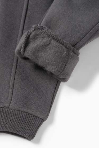 Baby Buben - Multipack 3er - Baby-Jogginghose - dunkelgrau