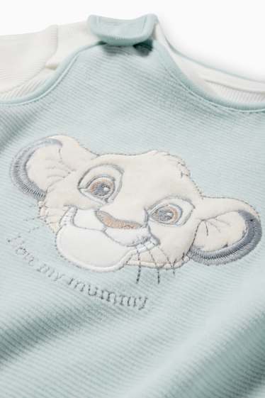 Baby Buben - Der König der Löwen - Strampler-Set - gerippt - 2 teilig - helltürkis