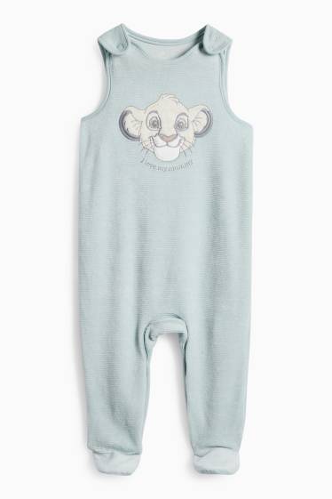 Baby Buben - Der König der Löwen - Strampler-Set - gerippt - 2 teilig - helltürkis