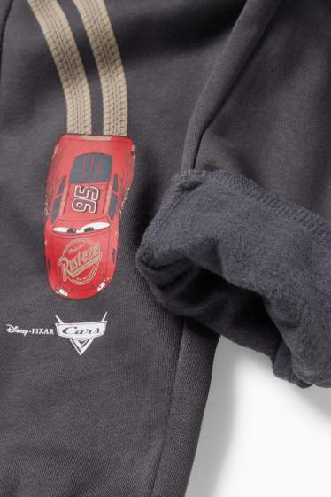 Copii - Băieți - Mașini - pantaloni de trening - gri închis