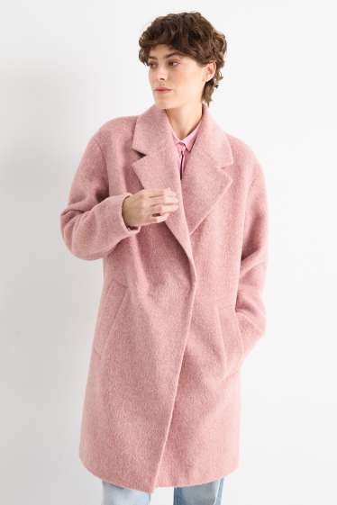 Women - Coat - rose-melange