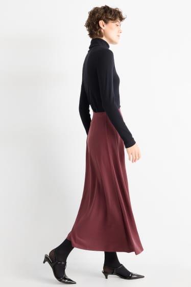 Dames - Rok - bordeaux